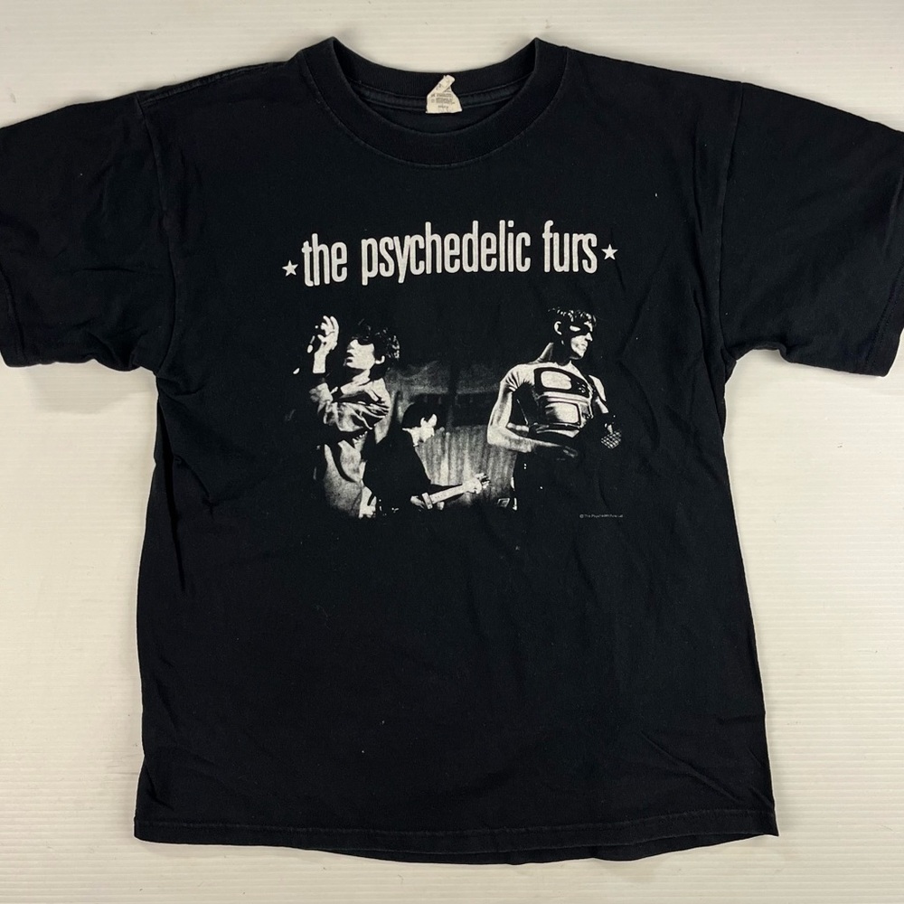 Psychedelic Furs Band Graphic T-Shirt in Black medium
